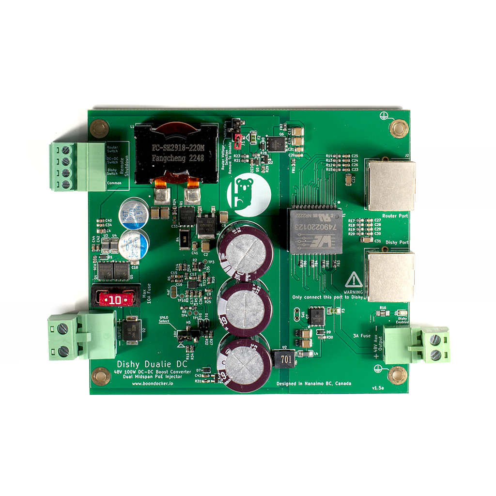 Dishy Dualie DC Power Supply