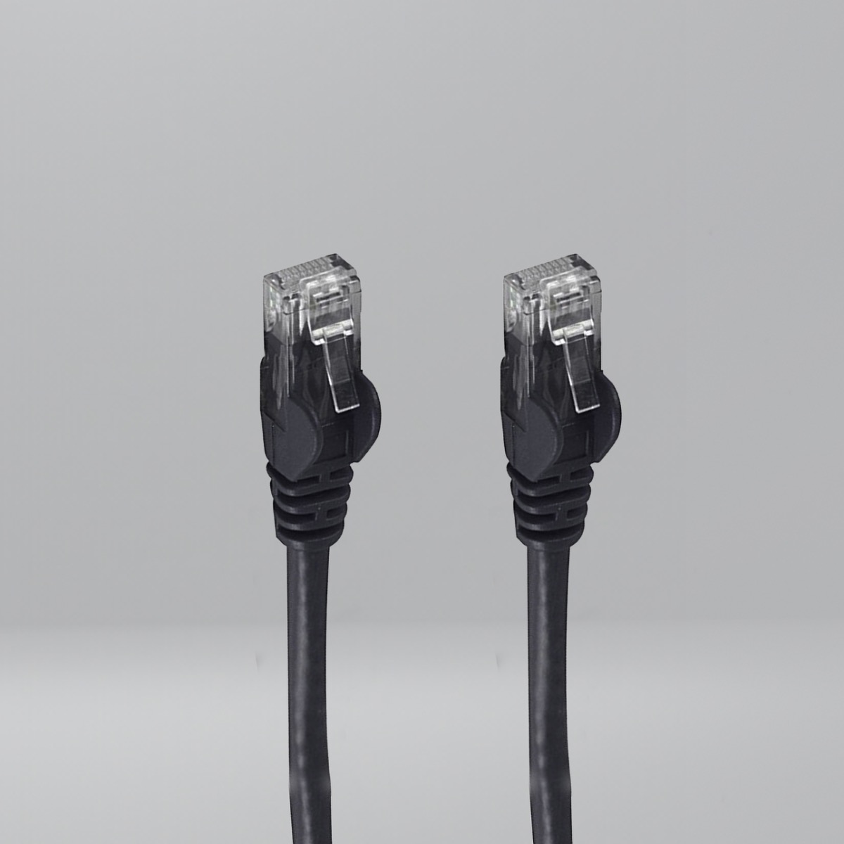 CAT6 Ethernet RJ45 Patch Cable Black 20cm
